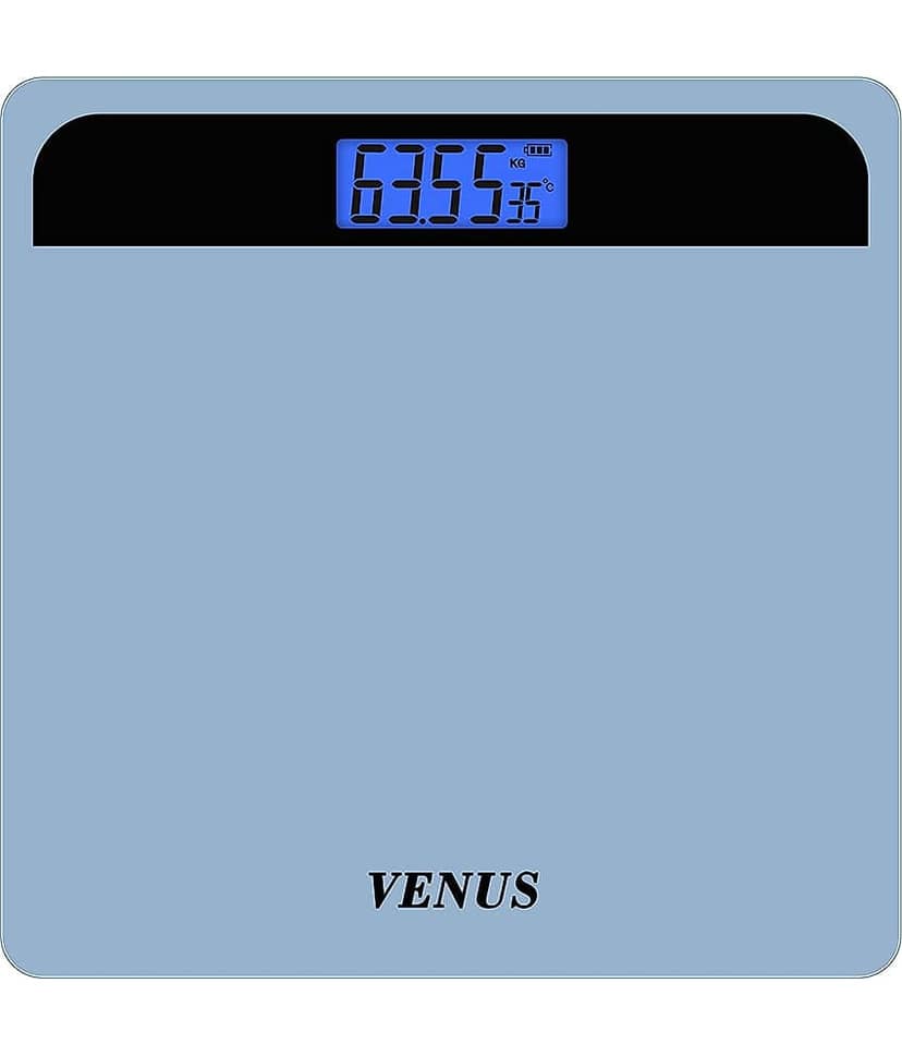 Venus Electronic Digital LCD Body Weighing Scales EPS-2799-New-Black