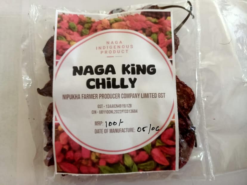 Dry Naga King Chilly view 3
