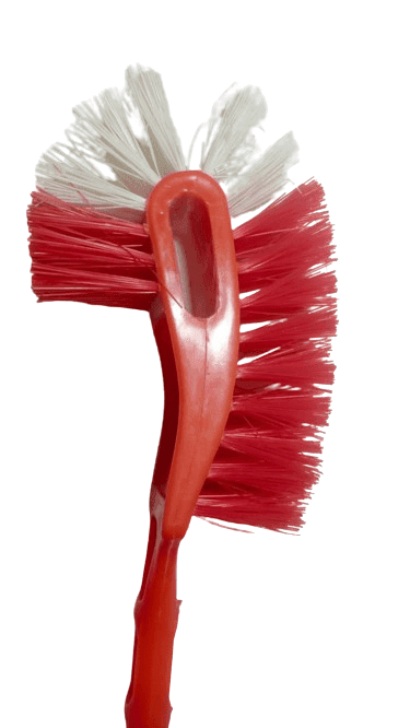 JMP BRUSH Hockey Shape Toilet Cleaner Brush for Western and Indian Pack Of 4 view 3
