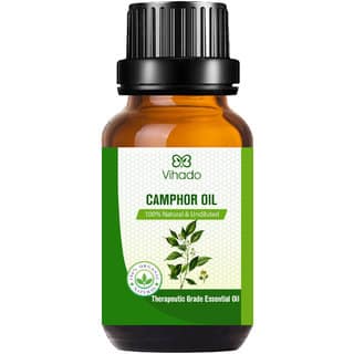 Vihado Natural Camphor Essential Oil Natural Undiluted For Skin Care Hair (15 ml)