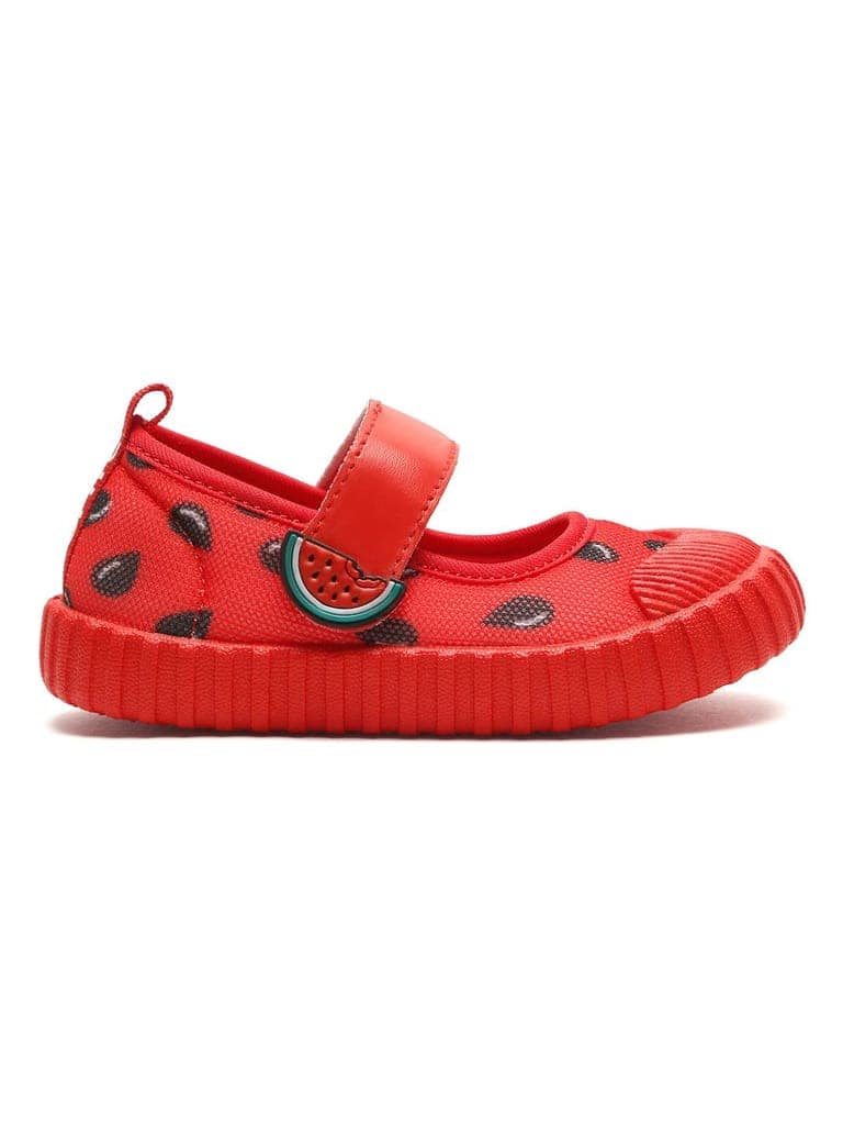 Premium Watermelon Ballerinas - Red (Girls) view 4