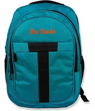 Da Tasche - Sea Green Polyester Backpack For Kids