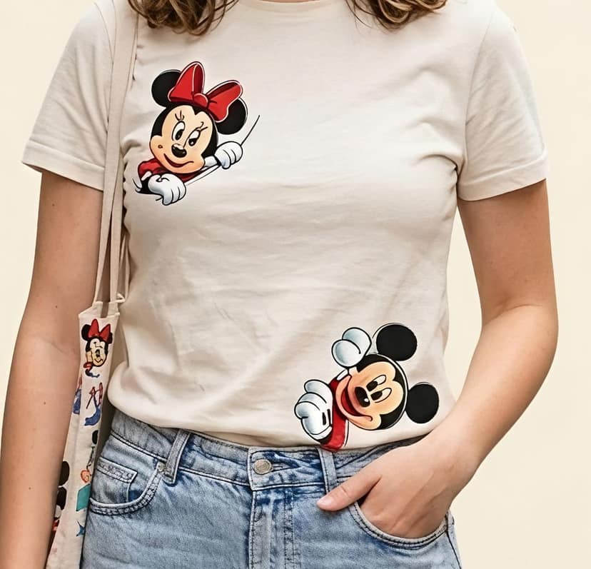 Regular Girl's T-Shirt- Mickey edition view 2