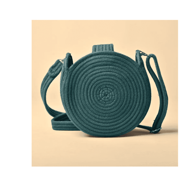 Green & Round Sling Bag view 2