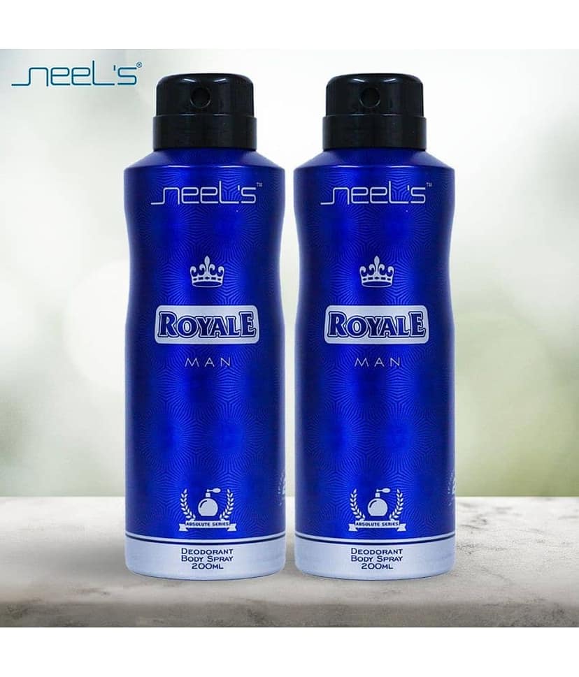 Neel's - Deodorant Spray for Unisex 200 ml ( Pack of 2 )