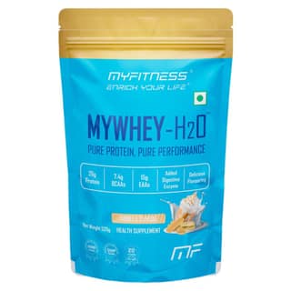 Myfitness Mywhey H2O | 26g Protein Per Serving | 7.4g BCAAs | 15g EAAs | Added Digestive Enzymes |