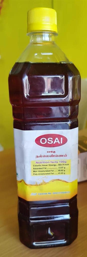 Gingelly Oil - Osai view 2