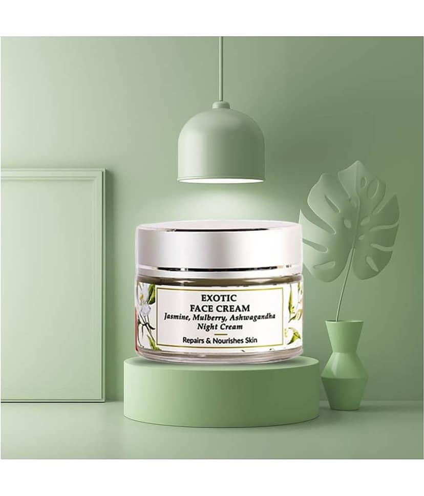 Mirah Belle Jasmine Day Cream For Dry & Dehydrated Skin , Paraben Free,Organic Night Cream 30 gm