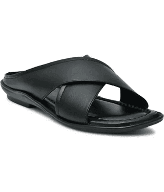 RAGE GAZE CROSS BLACK SHOE - Black Men's Sandals