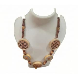 Handcrafted Tribal Beadwork Necklace