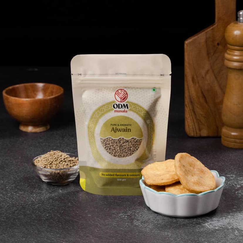 ODM Masala Carom Seeds (Ajwain) - Aromatic Seeds for Parathas view 3