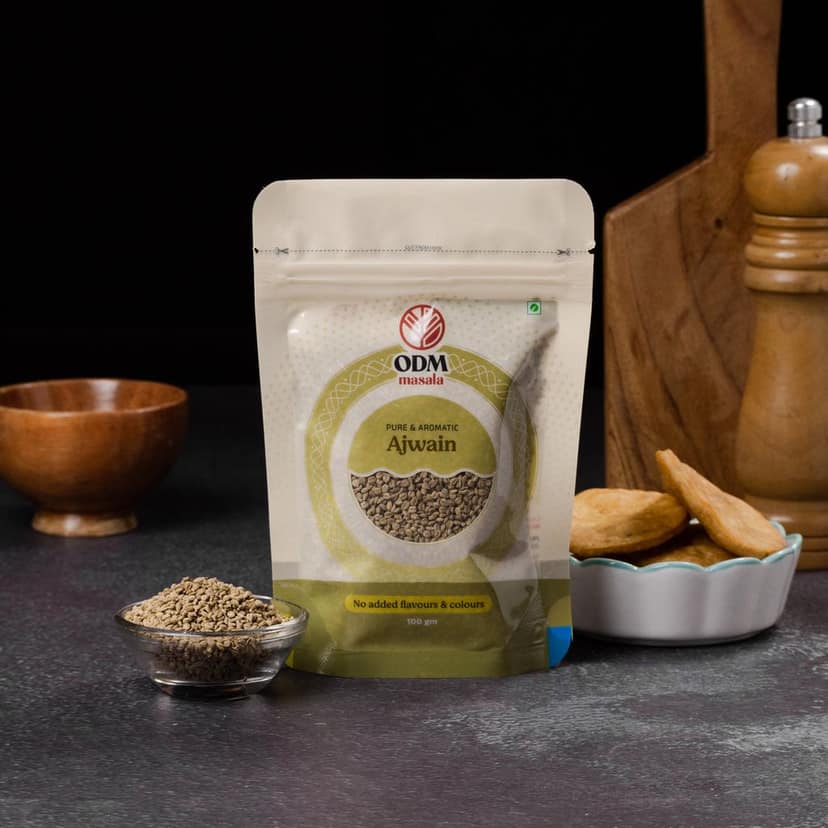 ODM Masala Carom Seeds (Ajwain) - Aromatic Seeds for Parathas view 4