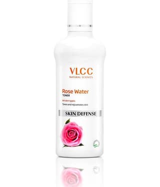 Vlcc Rose Water Toner For Hydrates, Revitalizes & Moisturizes Skin 100Ml