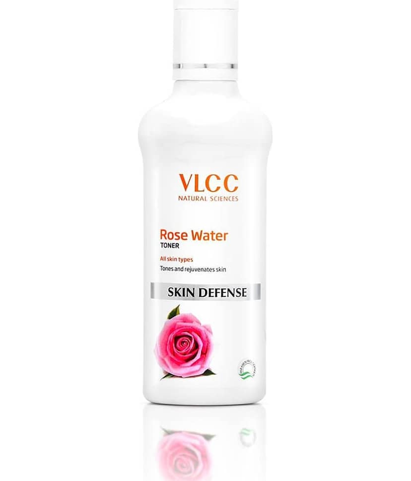 Vlcc Rose Water Toner For Hydrates, Revitalizes & Moisturizes Skin 100Ml