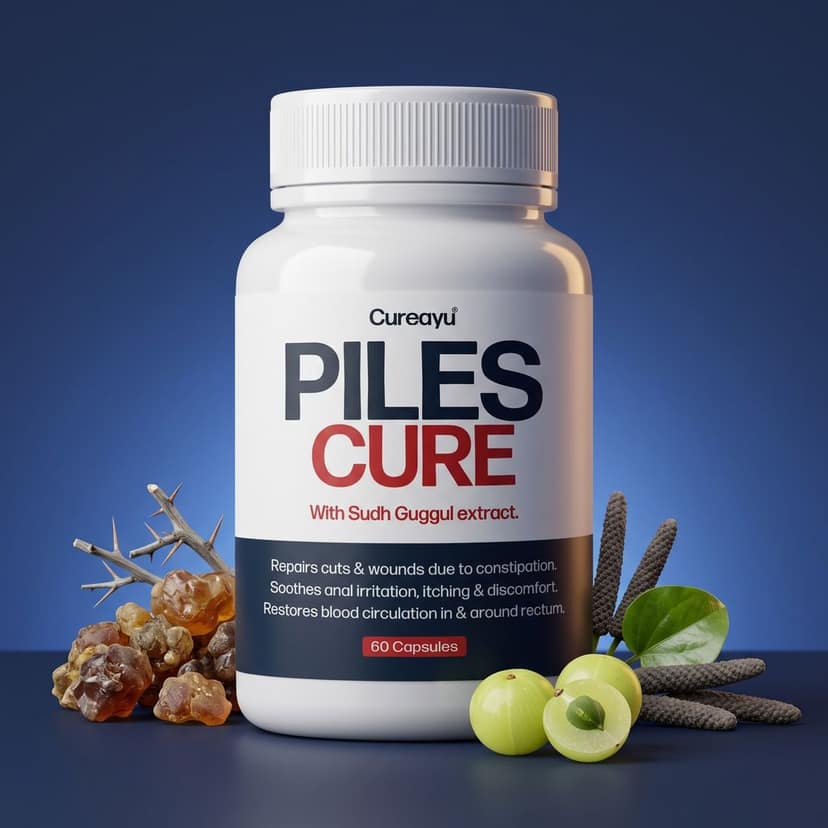Piles Cure Capsules | For Bawasir & Eases bowel movement