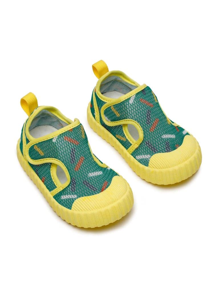 Premium Confetti Toddlers' Walking Shoes - Green (Unisex) view 3