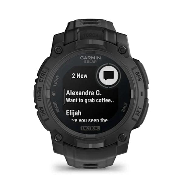 Garmin Instinct 3 Solar Tactical Edition Smart Watches view 2