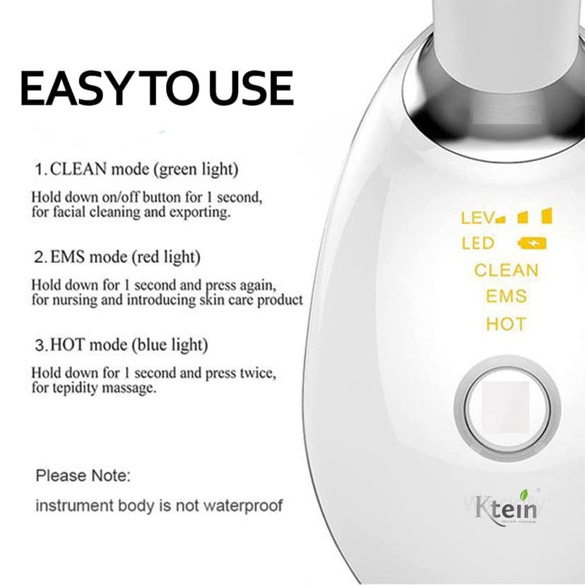 Ktein Wrinkle Remover Machine for Face | Firming Wrinkle Device for Neck & Face | Electric Facial Neck Eye Massage Kit view 5