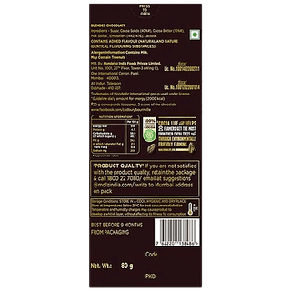 Cadbury Bournville Premium Dark Chocolate, 80 G