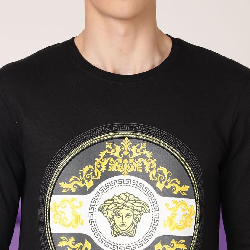 FTX Men Round Neck Printed Full sleeves Tshirt view 4