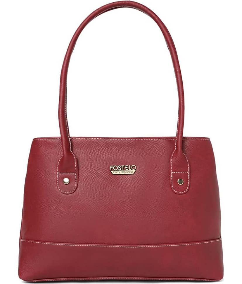 Fostelo - Rose Gold PU Shoulder Bag