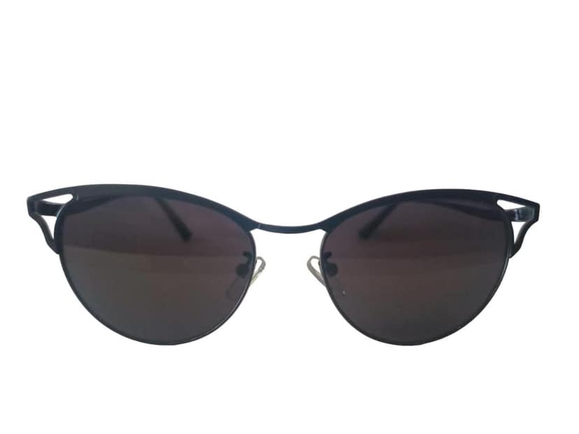 MD Style UV Protected Full Rim Cat Eye Metal Frame Sunglasses/Girls - Women Fashion Sunglasses