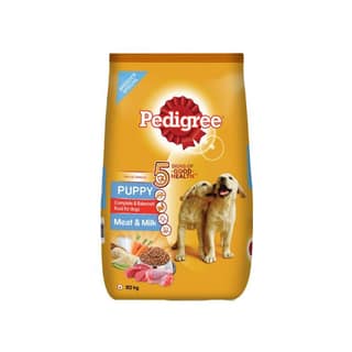 Pedigree Dry Dog Food For Puppy Meat & Milk Flavour 20 Kg