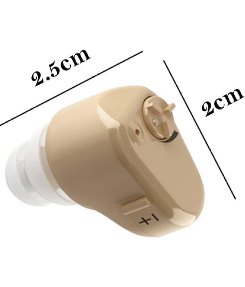 Axon K-80 Deaf Ear Invisible Normal to Moderate Sound Enhancement Amplifier Profound Hearing Loss CIC Hearing Aid (Beige) view 2