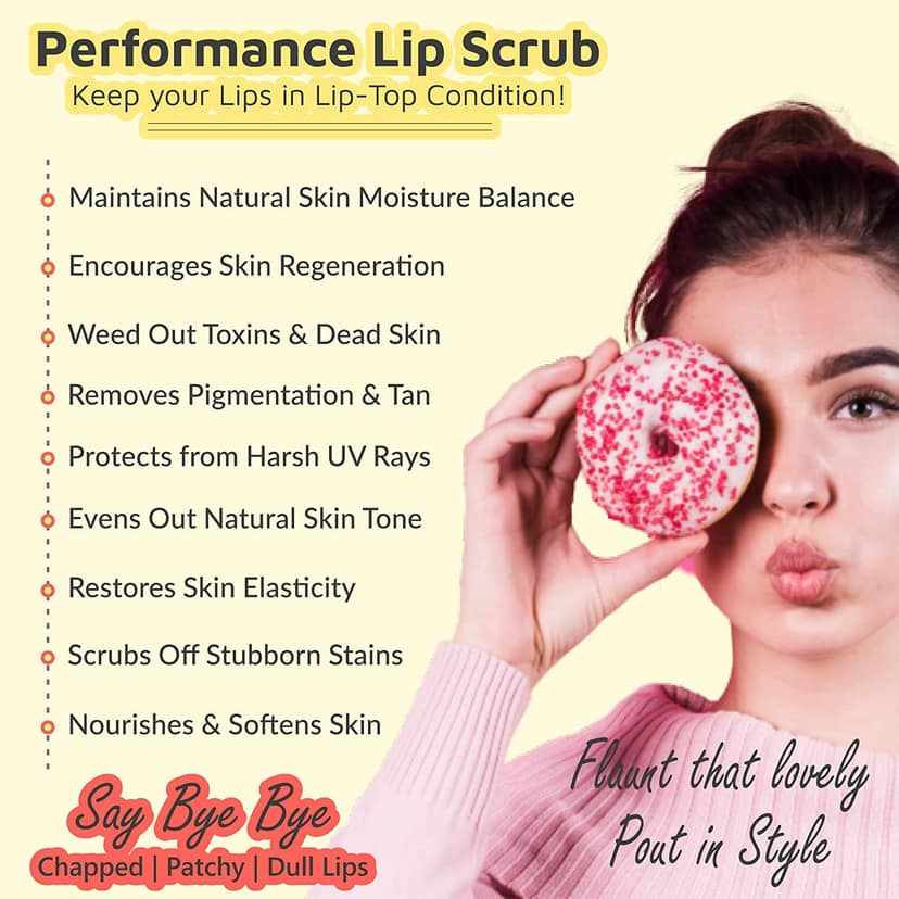 SolaceDeArtisan Nutrifying Gir Ghee Clarifying & Fortifying EO Lip Scrub, 20 gm view 2