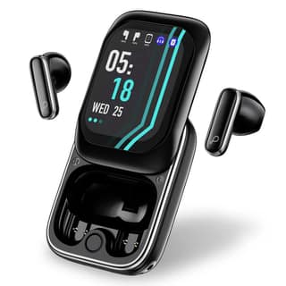 pebble PTWE02 Vision TWS ENC Smart HD Display Earbuds