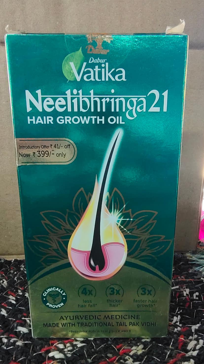 Vatika neelibhringa21 hair growth oil