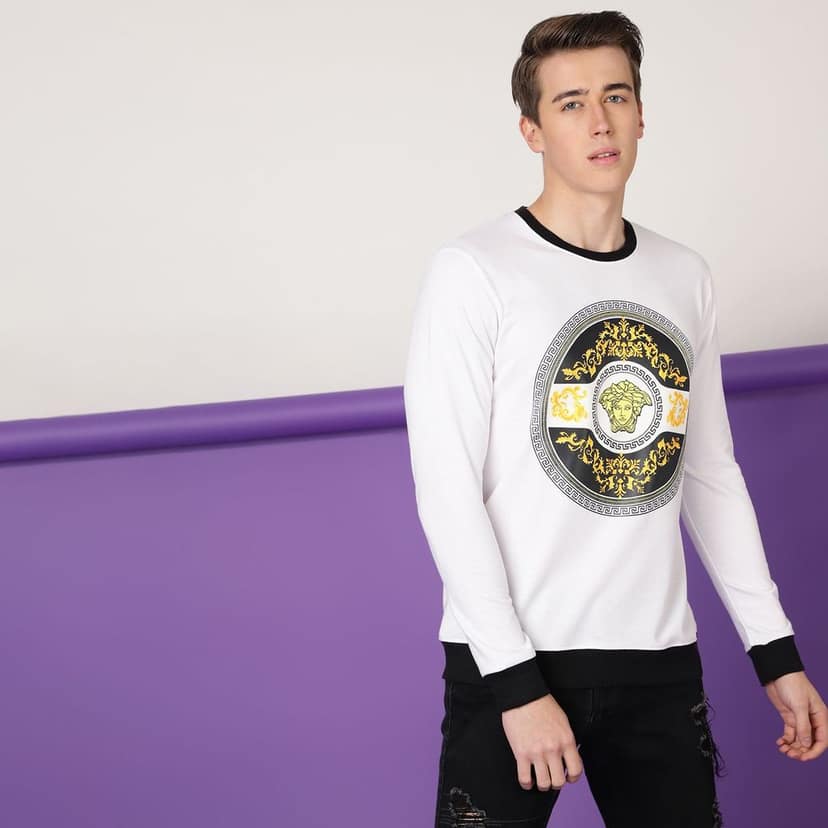 FTX Men Round Neck Printed Full sleeves Tshirt