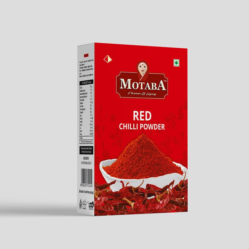 MOTABA Red Chilli Powder, 1 Kg view 2