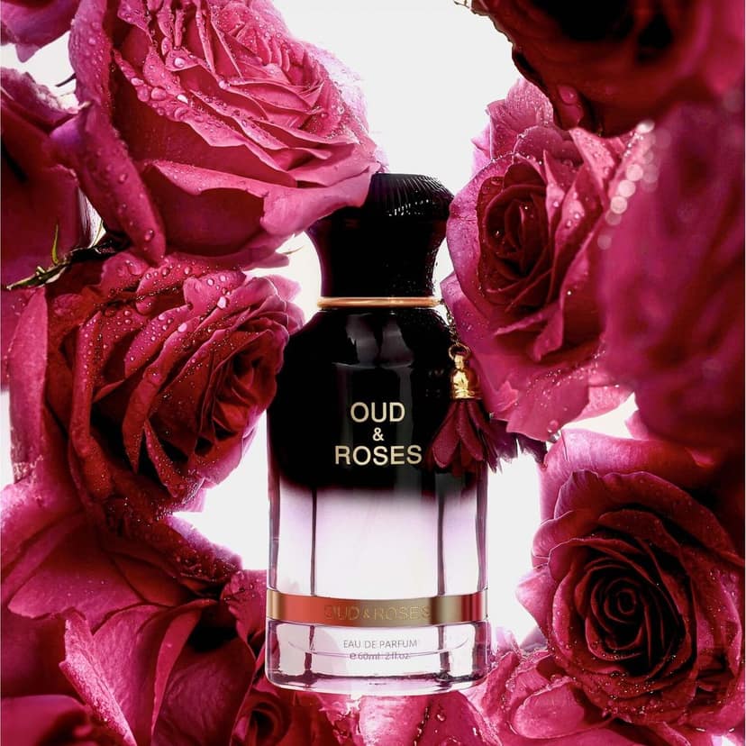 Oud & Roses By Ahmed Al Maghribi Eau De Parfum 60ml For Women view 2