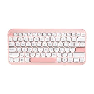 ASUS Marshmallow KW100 Wireless Keyboard Rose Clay | Silent Scissor Keys,Compact Design,2-Year Battery Life, Compatible with Windows/Mac/Chrome/iOS & iPadOS Devices with Dedicated Copilot Key ASUS Marshmallow KW100 Wireless Keyboard Rose Clay | Silent Sc