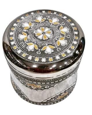 Antique Lotus Dabbi Stainless Steel