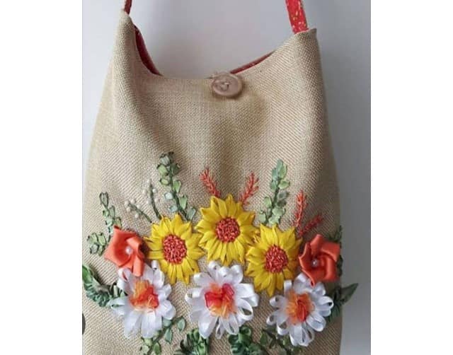 Ribbon Work Bags (Model - 5)