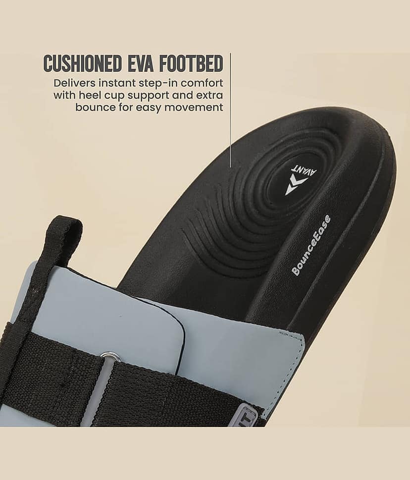 Avant UrbanEase Blue Men's Slide Flip Flop view 5