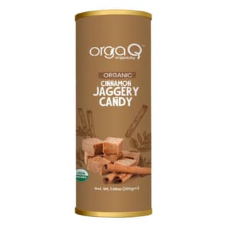 Orgaq Organicky Organic Cinnamon I Dalchini I Taj I Jaggery Gor Toffee Chocolate Candy Mouth Refresher| Reduce Blood Pressure Anti-Viral-Bacteria-Fungal-Oxidants-Inflammatory