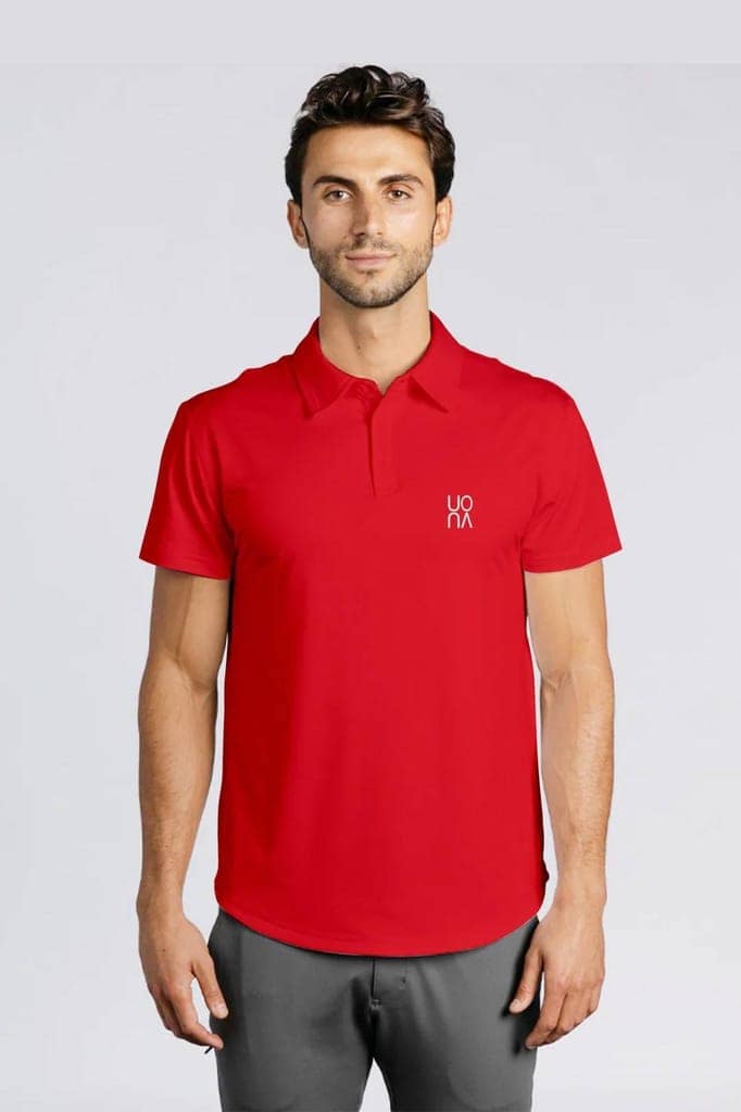 Recycled Polyester Polo T-shirt view 3