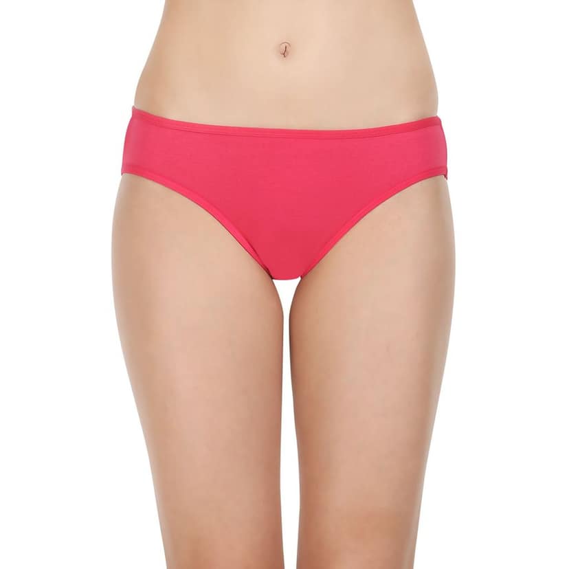 Bodycare women's combed cotton assorted Bikini Panty Pack of 3 ( 1440C ) view 3