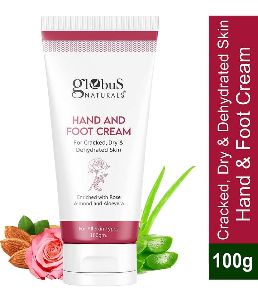 Globus Naturals Hand and Foot Cream, For All Skin Type, 100ml