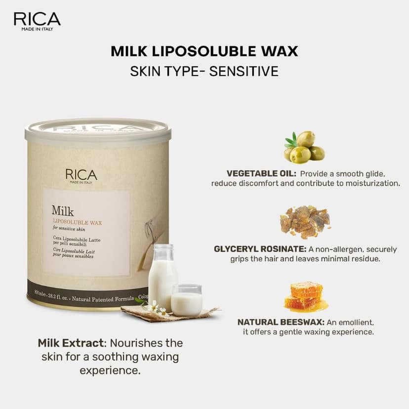 Rica Milk Wax (800 ml) view 2