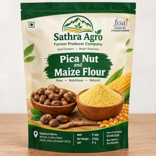 Sathra Agro Pica Nut and Maize Flour