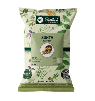 Riddhish Herbals Sunth Powder (50 gm Each) - combo pack (3)