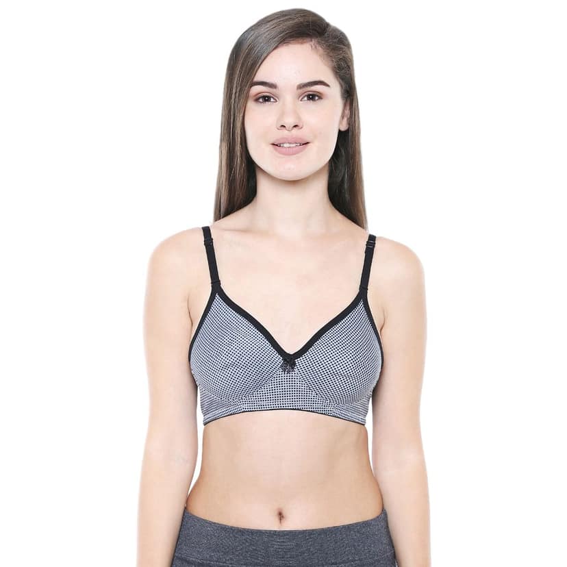 Bodycare Polycotton Non Padded Non wired Regular Bra-Pack of 3 view 2