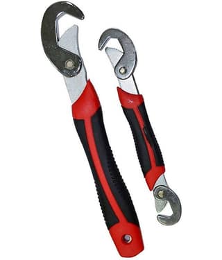 H Imported Snap N Grip Adjustable Wrench - Set of 2