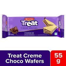 BRITANNI CHOCO CREAM WAFERS 55G