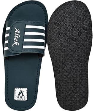 Altek Navy Men's Thong Flip Flop