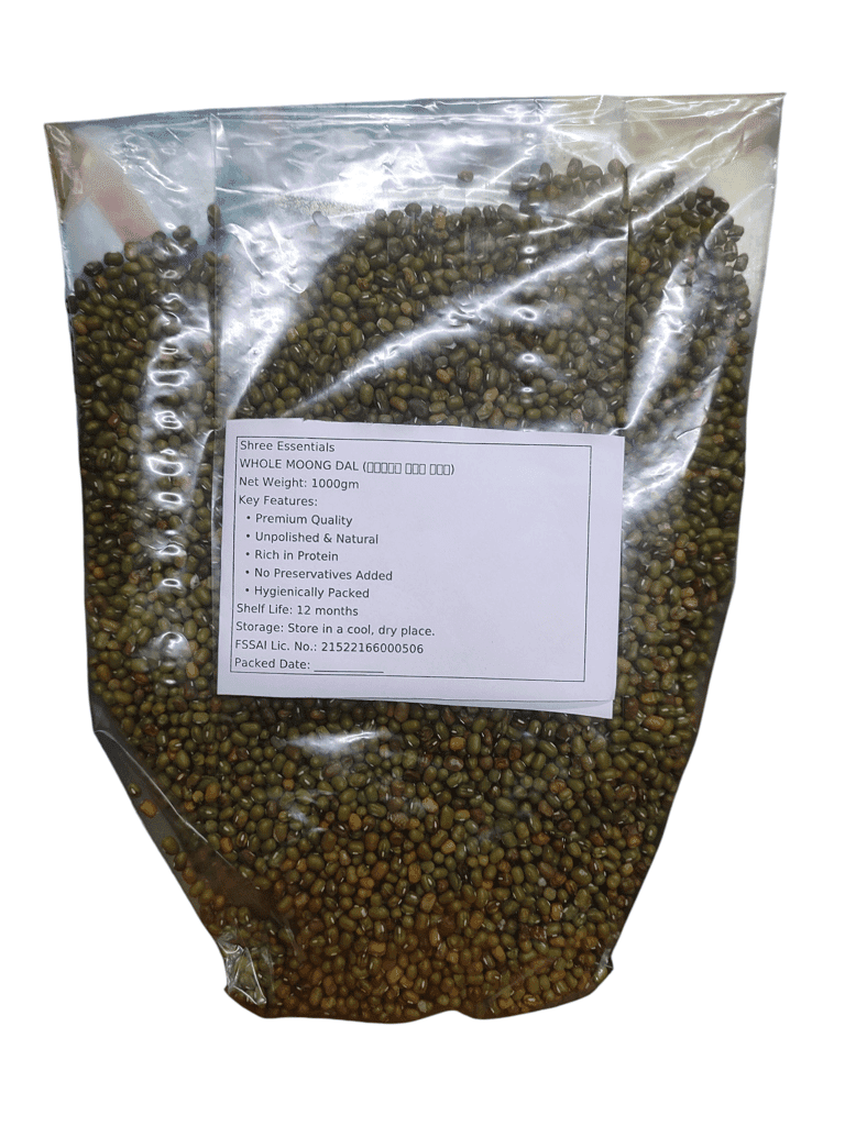 Whole Moong (Green Gram) | Premium Unpolished Pulses | अख्खा मूग view 2